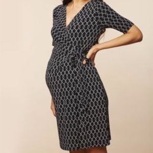 Motherhood Maternity Wrap Dress